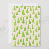 Kerstbal Uitwisselingsfeest Uitnodiging (Achterkant)