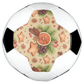 Kerstbal Voetbal (Gedraaid)
