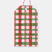 Kerstbal Vrolijk Kerstfeest Cadeaulabel (Achterkant)