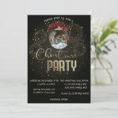 Kerstbal, Vuurwerk Kerstbedrijf Kaart (Staand voorkant)