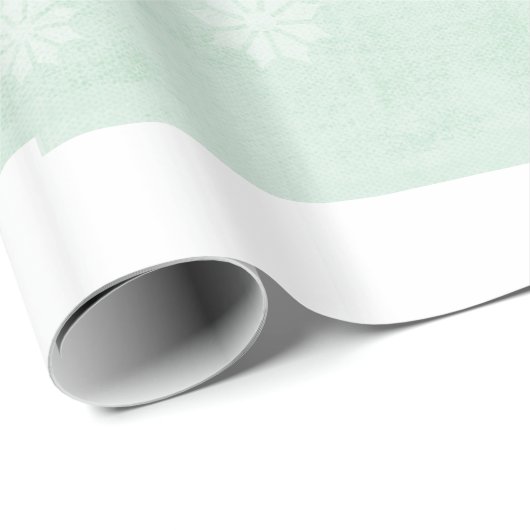 Kerstbalen Holly Ornamenten inpakpapier (Rol Hoek)