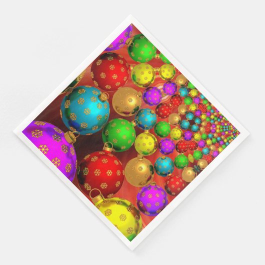 Kerstbalfeest Servet (Hoek)