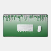 Kerstbalie Mat in Groen met Faux Icicles (Keyboard & Muis)