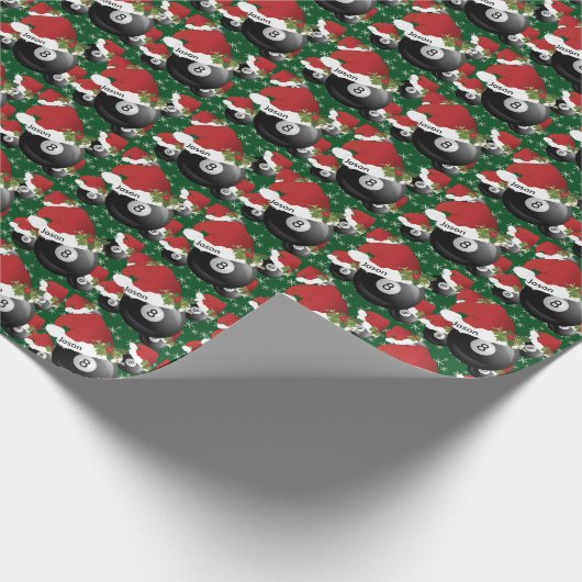 Kerstbalies | DIY-naam Cadeaupapier (Hoek)