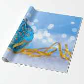 Kerstbalkpapier Cadeaupapier (Uitgerold)