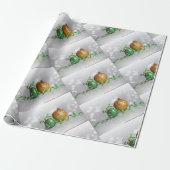 kerstbalkpapier cadeaupapier (Uitgerold)