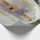 Kerstbalkpapier Cadeaupapier (Hoek)