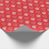 kerstbalkpapier cadeaupapier (Hoek)