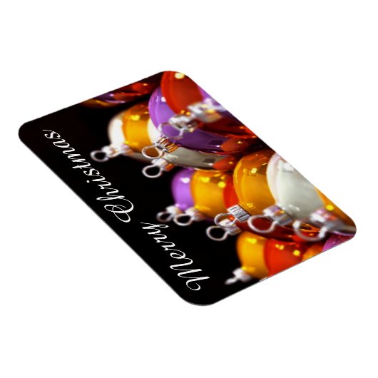 kerstballen 2 Merry Kerstmagneet Magneet (Rechterzijde)