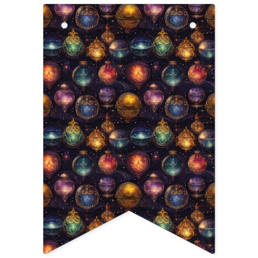 Kerstballen Banner (Derde vlag)