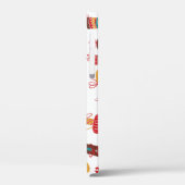 Kerstballen: besneeuwde  Set. Case-Mate iPhone Case (Achterkant / Links)