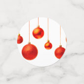 kerstballen confetti (Kleine voorkant)