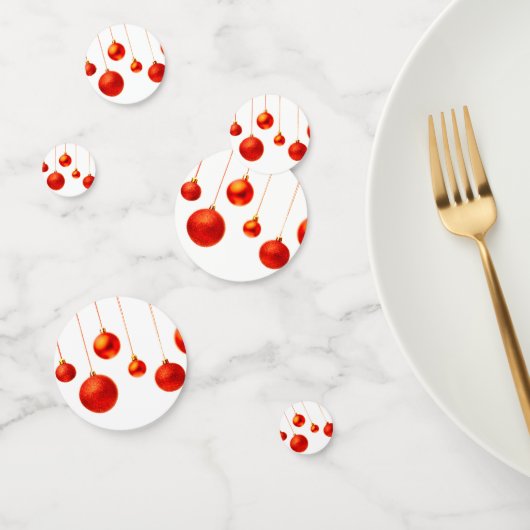 kerstballen confetti (Groep)