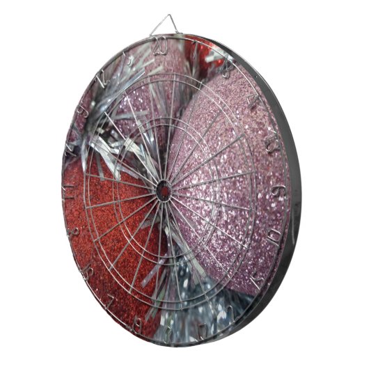 kerstballen dartbord (Voorkant Rechts)