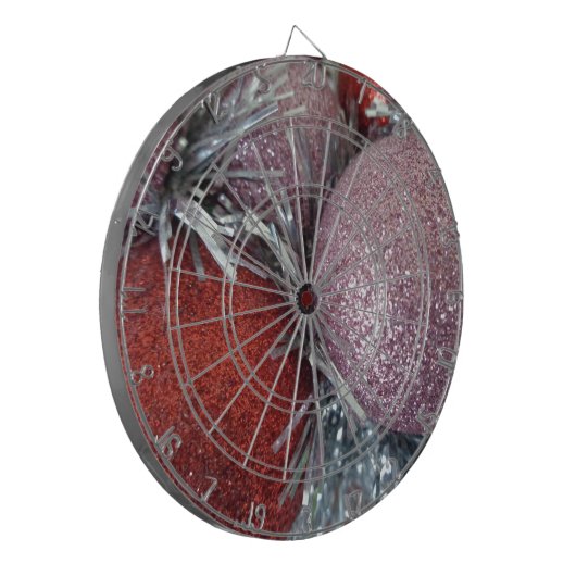 kerstballen dartbord (Voorkant Links)