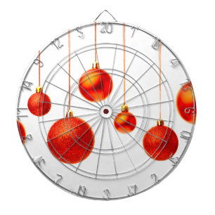 kerstballen dartbord