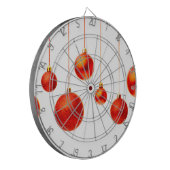 kerstballen dartbord (Voorkant Links)