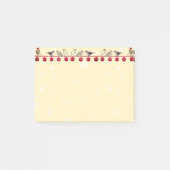 kerstballen en karolvogels post-it® notes (Voorkant)
