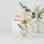 Kerstballen en Ornamenten Briefkaart (Staand voorkant)