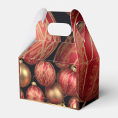 Kerstballen Favor Box Bedankdoosjes (Voorkant Zijde)