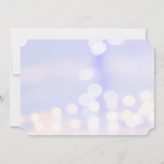 Kerstballen, feestfeest kaart (Achterkant)