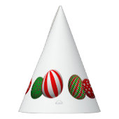 kerstballen feesthoedjes (Links)