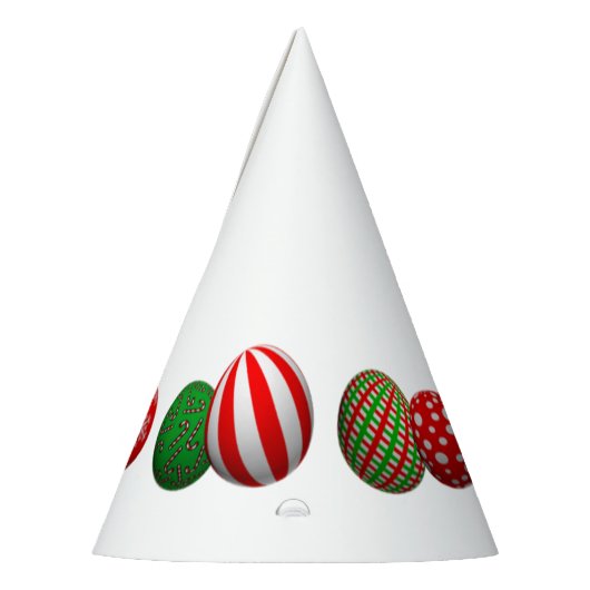 kerstballen feesthoedjes (Links)