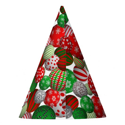 kerstballen feesthoedjes (Achterkant)