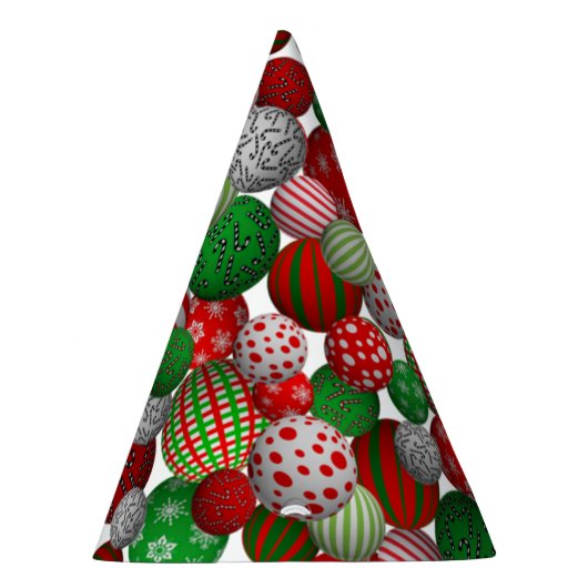 kerstballen feesthoedjes (Rechts)