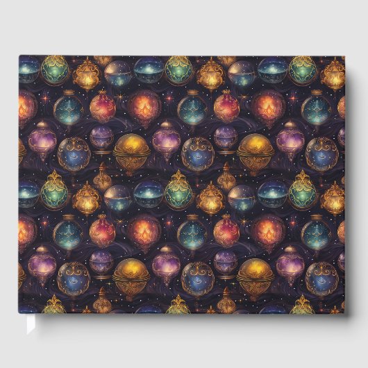 Kerstballen Gastenboek (Voorkant)