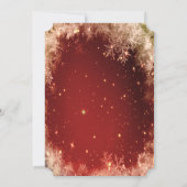 kerstballen, glas, Bow Company Kerstparty Kaart (Achterkant)