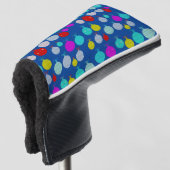 Kerstballen Golfheadcover (3/4 voorkant)