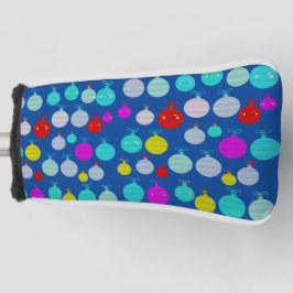 Kerstballen Golfheadcover
