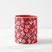 Kerstballen helderrood mok (Midden)