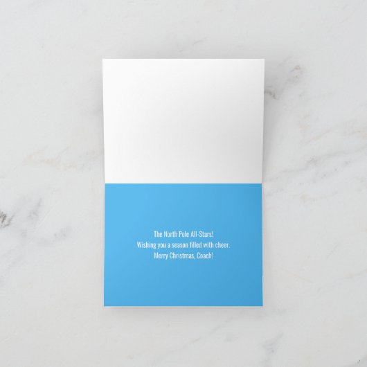 Kerstballen in het Pet van de Kerstman Riddle Kaart (Binnen)