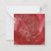 Kerstballen Kerstboom Notenkraker Kerstmis Notitiekaartje (Achterkant)