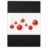 kerstballen klembord (Achterkant)