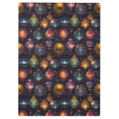 Kerstballen Klembord (Achterkant)