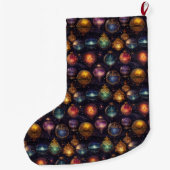 Kerstballen Kous Grote Kerstsok (Achterkant)