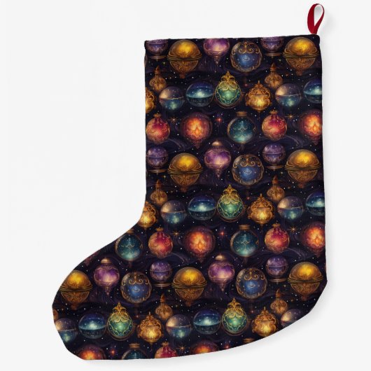 Kerstballen Kous Grote Kerstsok (Achterkant)