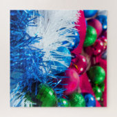 kerstballen legpuzzel (Horizontaal)