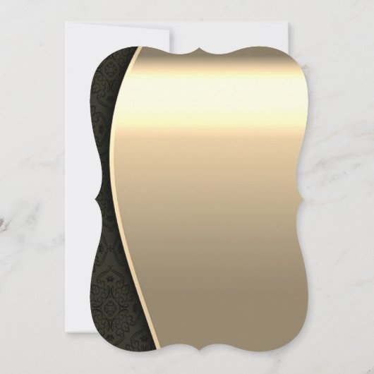 Kerstballen, licht Damascus kerstfeest Kaart (Achterkant)