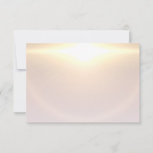 kerstballen, lichte kerstfeest kaart (Achterkant)