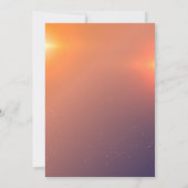 kerstballen, lichte kerstfeest kaart (Achterkant)