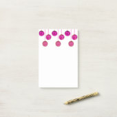 Kerstballen Lichtroze Kerstversiering Post-it Post-it® Notes (Op bureau)