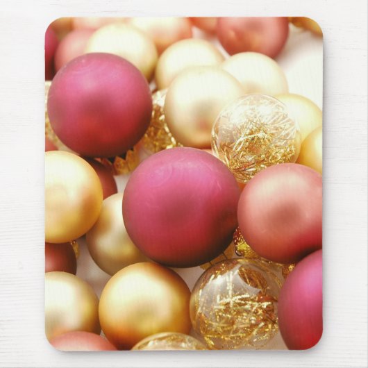 kerstballen muismat (Voorkant)
