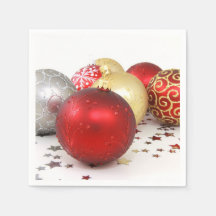 kerstballen Napkins