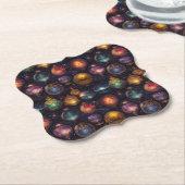 Kerstballen Onderzetters (Gekanteld)