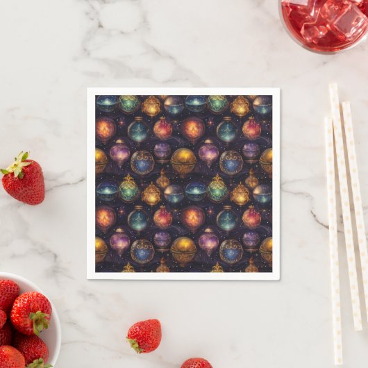 Kerstballen Papieren servetten (Insitu)