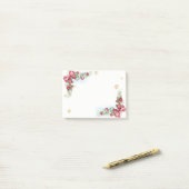 Kerstballen, Pijnboomtak Boog Post-it® Notes (Op bureau)